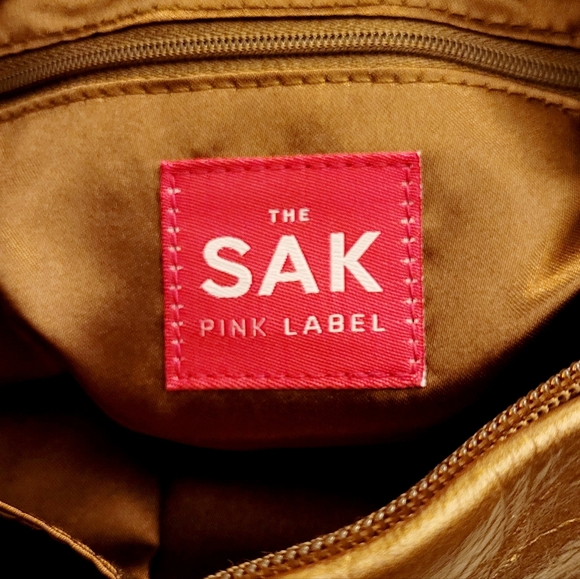 The Sak Pink Label copper leather hobo shoulder bag 100% Leather - Picture 4 of 14